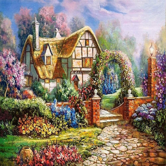 Diamond Painting - Full Round - Quiet House