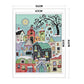 11ct Stamped Cross Stitch - Snow Street Scenery(51*61cm)
