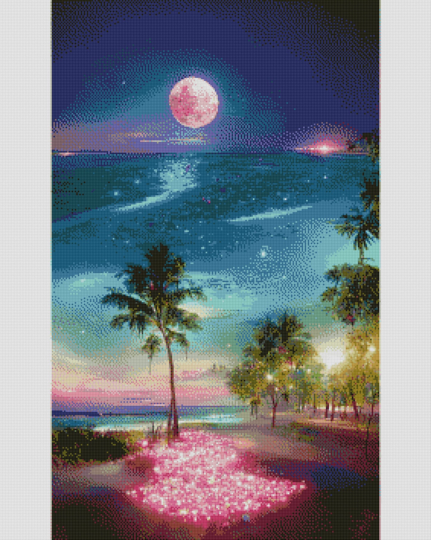 Full Round/Square Diamond Painting Kits N | Scenery 40x70cm 50x80cm