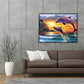 5D DIY Diamond Painting Kit - Full Round - Jumping Dolphin C