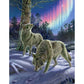 5D Diy Diamond Painting Kit Full Round Beads Wolf