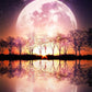 Moon Scenery | Full Round/Square Diamond Painting Kits 40x70cm 50x80cm