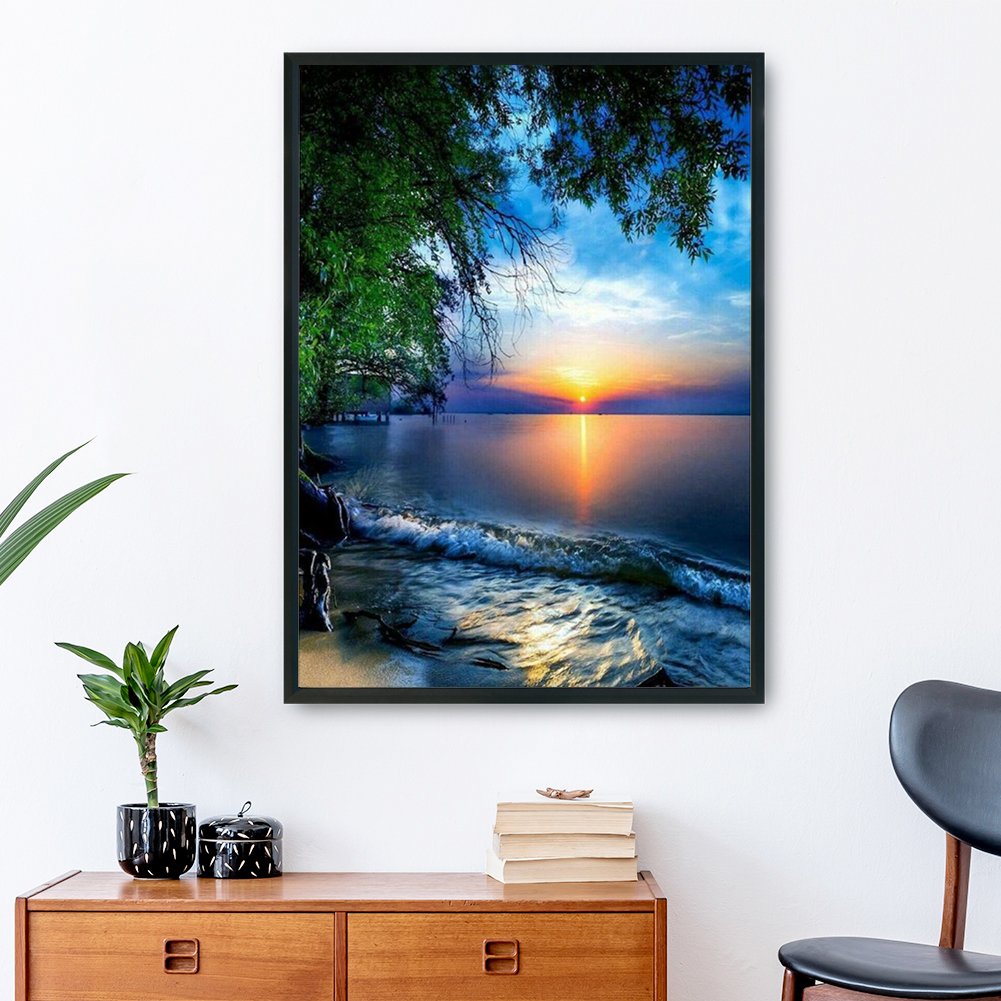 11ct Stamped Cross Stitch - Seaside(36*46cm) B
