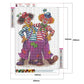 Diamond Painting - Full Round - Clown A