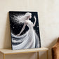 DIY Pearl Painting With Frame - Handmade Self-Adhesive Pearls - Girl (30*40cm) A