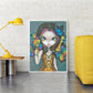 Diamond Painting - Full Round - Big Eyes Girl B