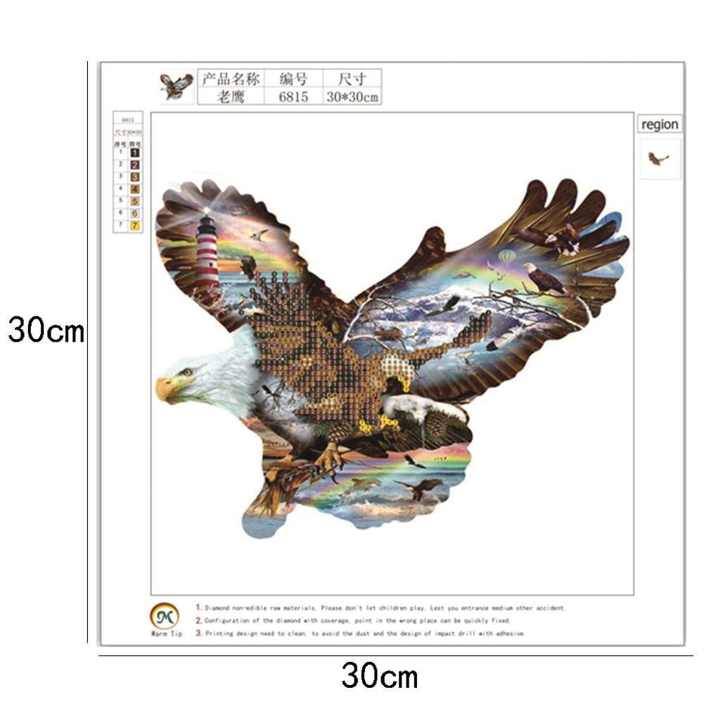Diamond Painting - Partial Round - Eagle Lighthouse