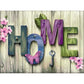 11ct Stamped Cross Stitch Letter HOME (46*36cm)