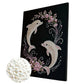 DIY Pearl Painting With Frame - Handmade Self-Adhesive Pearls - Dolphin (30*40cm)