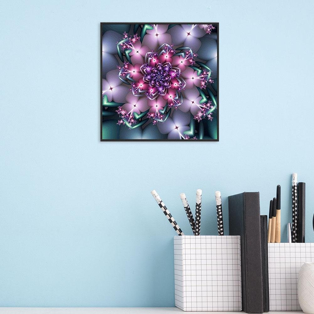Diamond Painting - Full Round - Mandala Flower B