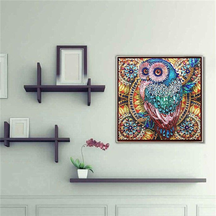 5D Diamond Painting (Part Drill) Crystal Rhinestone Bird Include Diamond Drawing Tool