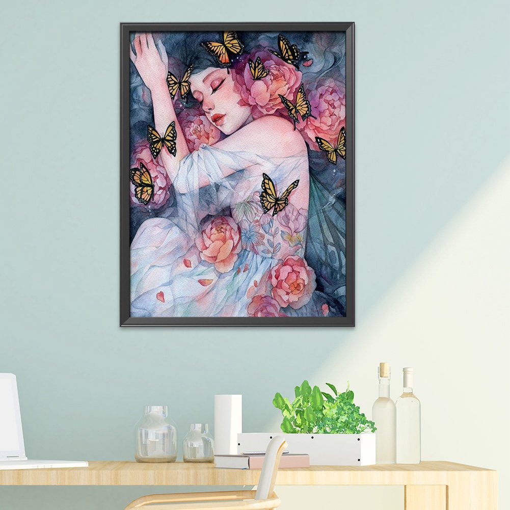 11ct Stamped Cross Stitch - Shinning Queen(45*56cm) A