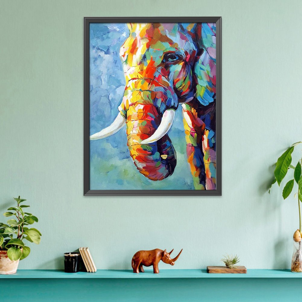 11ct Stamped Cross Stitch - Elephant(40*50cm) B