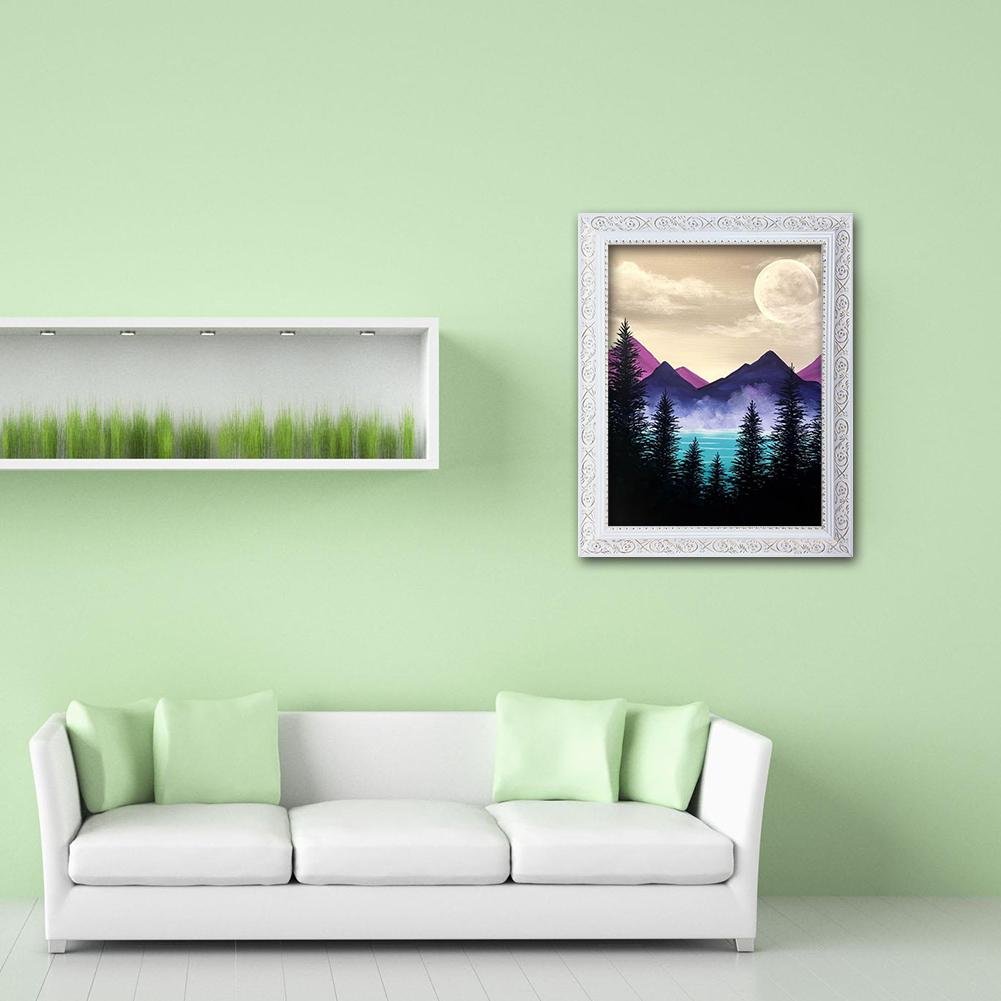 Diamond Painting - Full Round - Purple Mountain