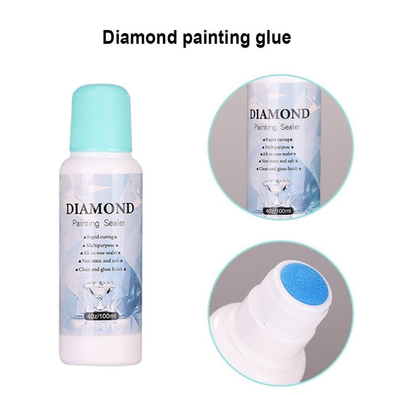1pc 100ml Diamond Painting Sealer Conserver Permanent Hold Shine