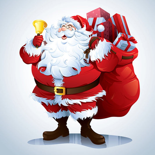 Diamond Painting - Full Round - Santa Claus