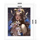 11ct Stamped Cross Stitch - Shinning Queen(45*56cm) B
