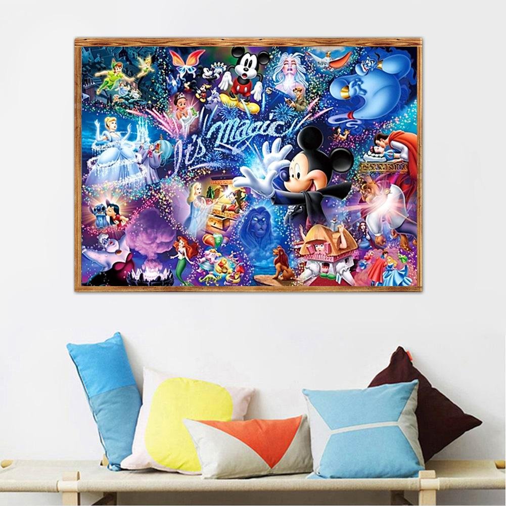 Diamond Painting - Full Round - Magic World