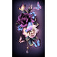 5D Diy Diamond Painting Kit Full Round Beads Gorgeous Flower Butterfly (30*48cm)