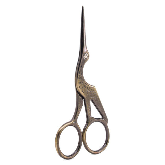 Crane Scissors Bronze