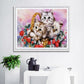 5D DIY Diamond Painting Kit - Full Round - Cats/Kittens In The Basket