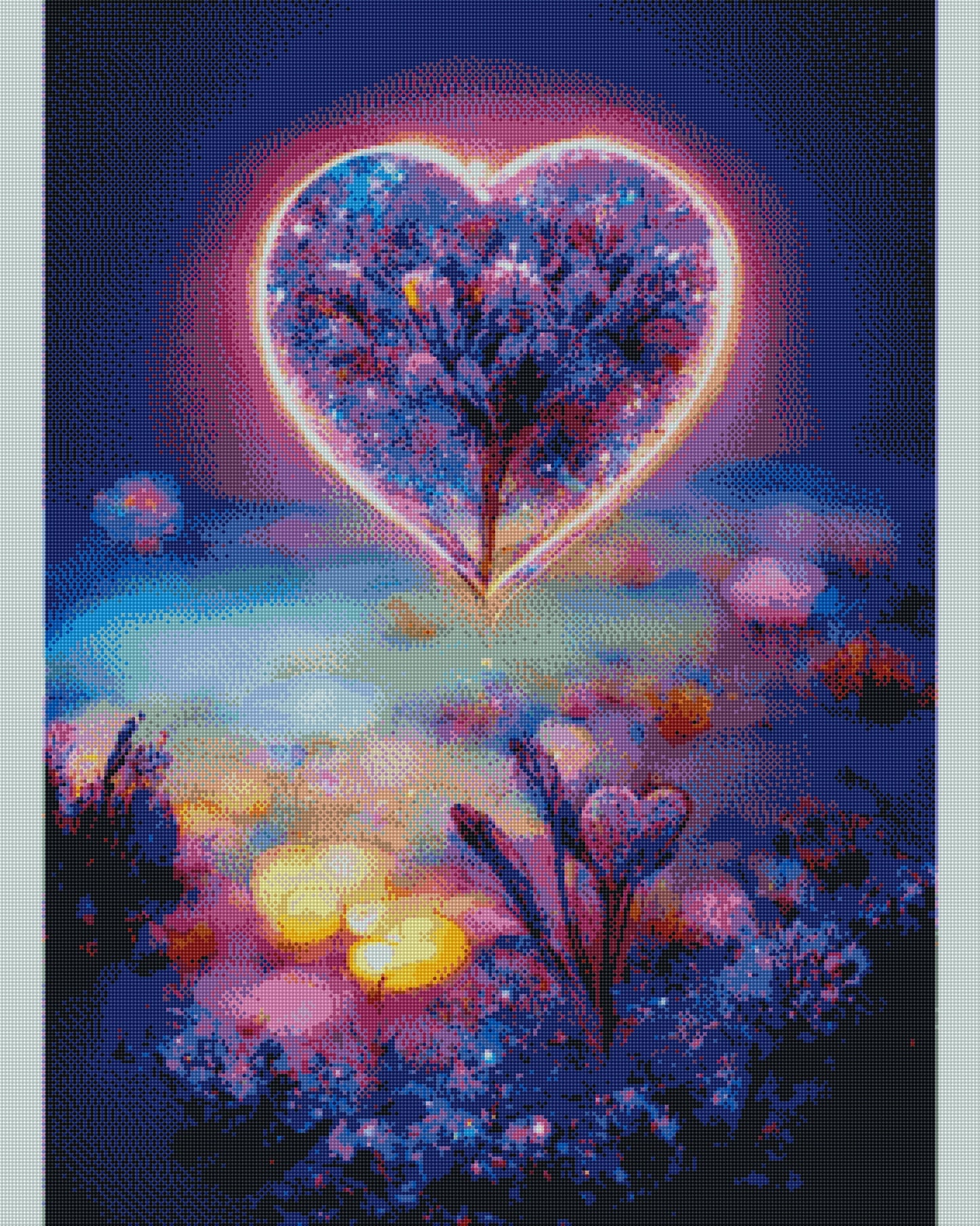 Full Round/Square Diamond Painting Kits | Love Scenery 40x70cm 50x80cm