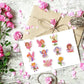 DIY Full Drill Round Cartoon Fairy Diamond Painting Puzzle Sticker