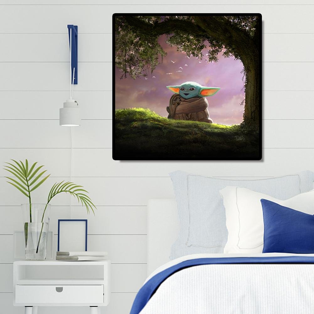 Diamond Painting - Full Round - Yoda L
