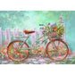 5D Diy Diamond Painting Kit Full Round Beads Bicycle