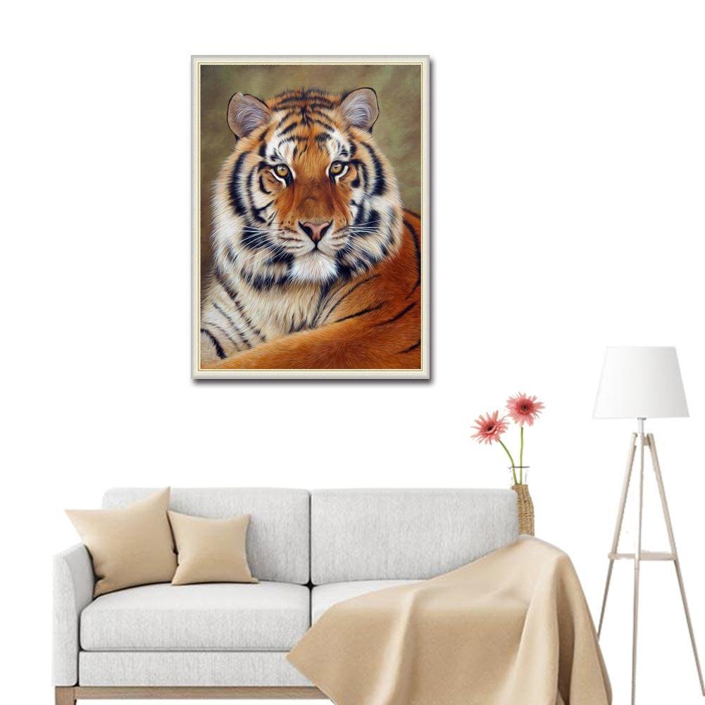 Diamond Painting - Full Round - Tiger 3