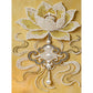 DIY Pearl Painting With Frame - Handmade Self-Adhesive Pearls - Wheat Ingot (30*40cm) C