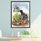 11ct Stamped Cross Stitch - Plant Girl(53*72cm)