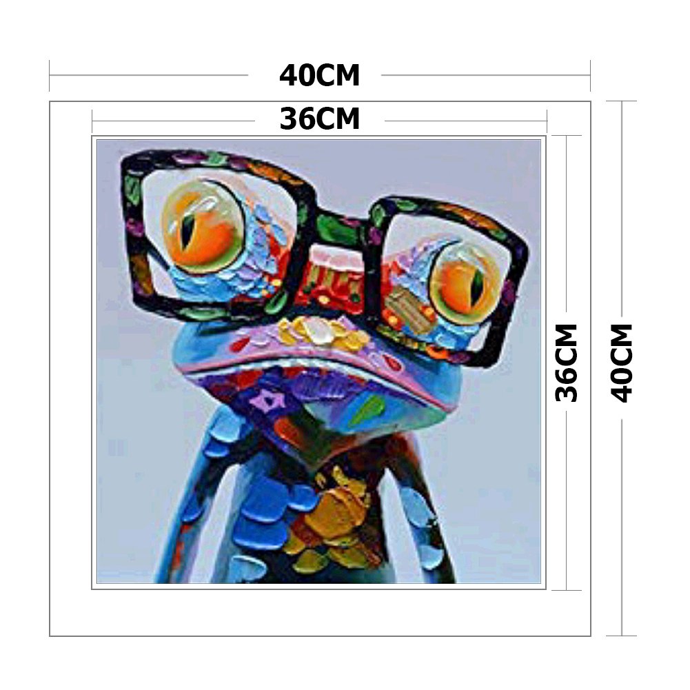 11ct Stamped Cross Stitch - Frog(40*40cm)