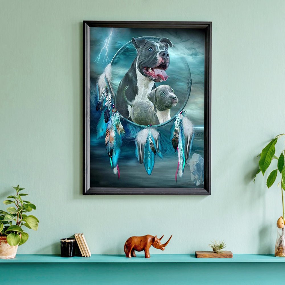 Diamond Painting - Full Round - Dogs G