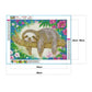 Diamond Painting - Full Round - Cartoon Sloth