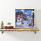 Diamond Painting - Full Round - Snow Scene A