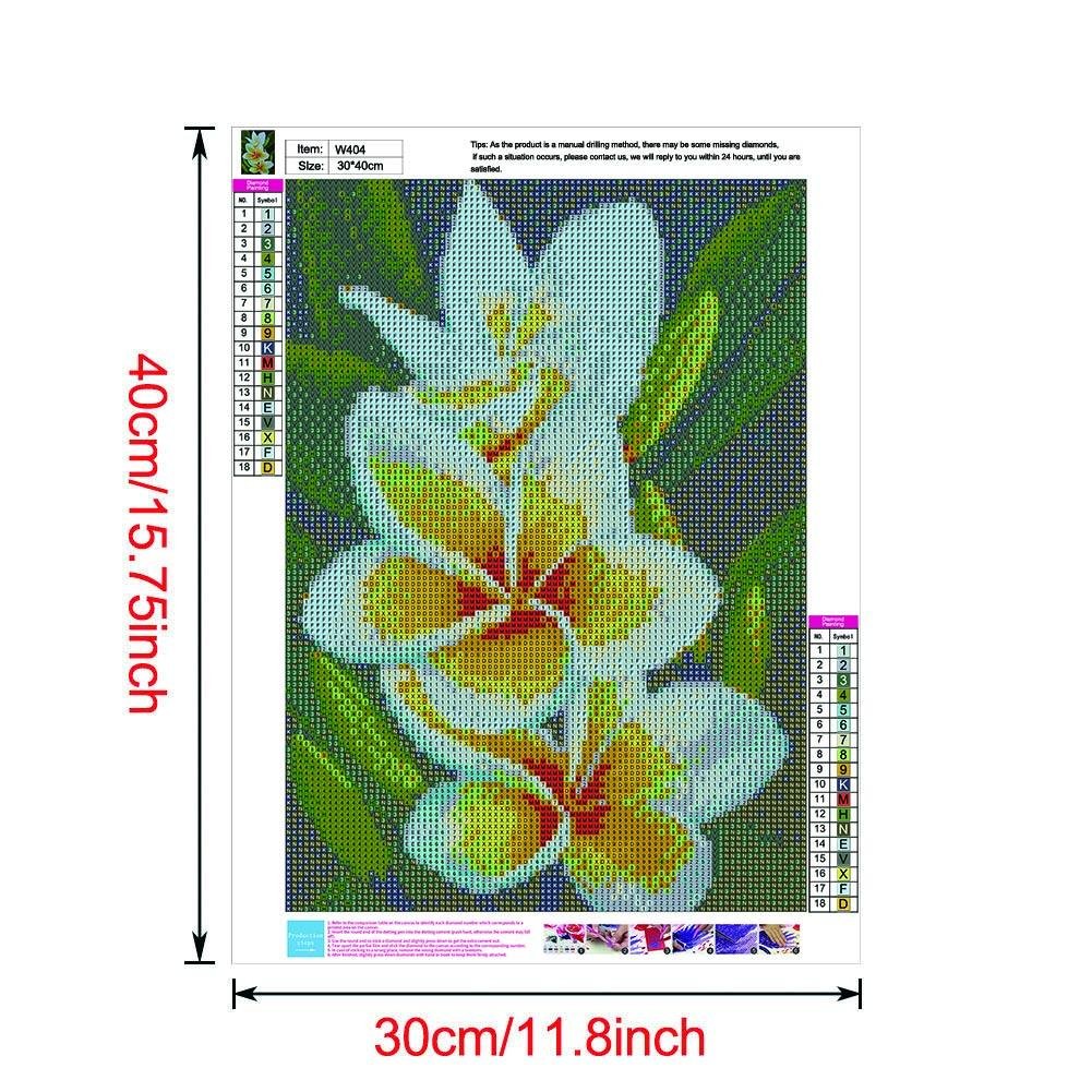 Diamond Painting - Full Round - Flower 13
