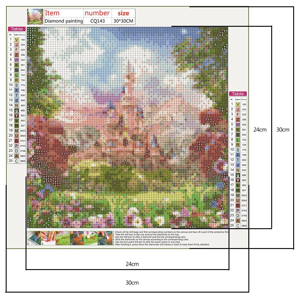 Diamond Painting - Full Round - Bubble Castle