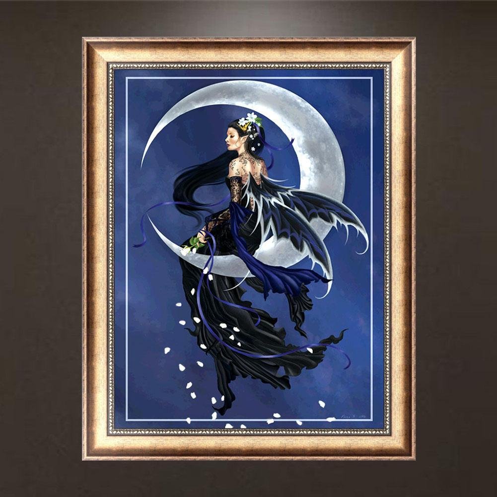 Diamond Painting - Partial Round - Gothic Beauty