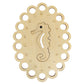 Seahorse Hollow Thread Board Wooden Cross Stitch Tool