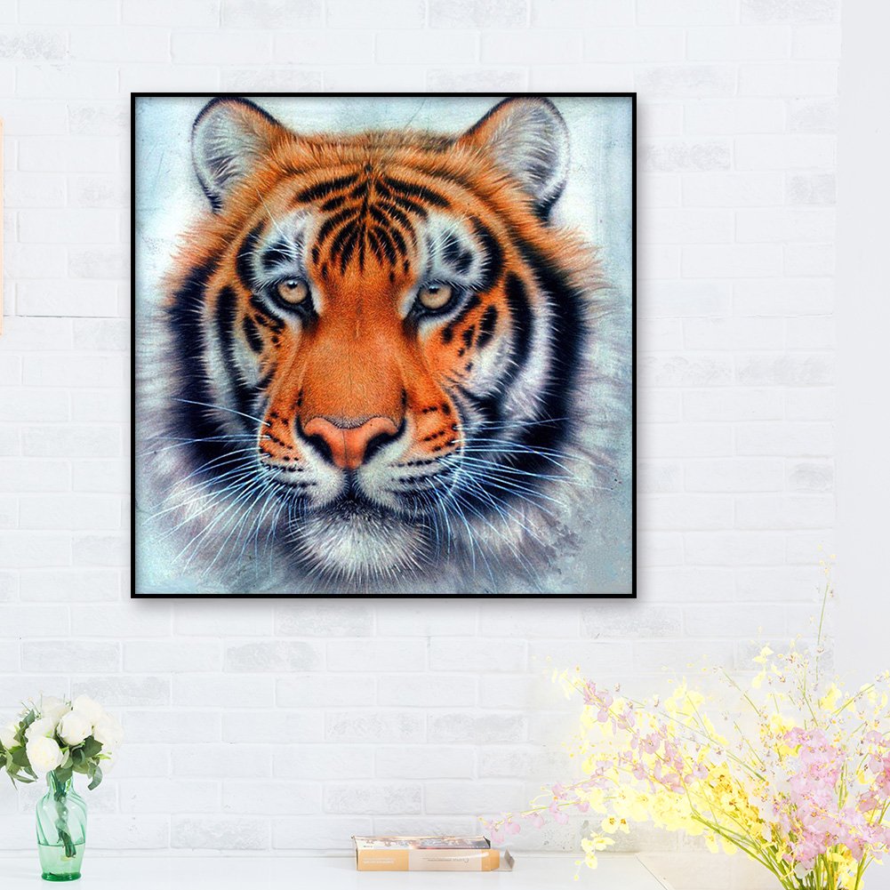 Diamond Painting - Full Round - Tiger B