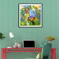 Diamond Painting - Full Round - Flower Little Girl