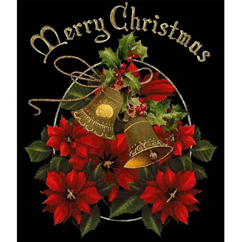 11ct Stamped Cross Stitch Christmas Bells(40*45cm)