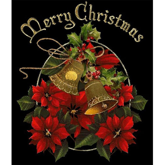 11ct Stamped Cross Stitch Christmas Bells(40*45cm)