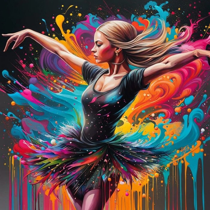 dancer 5d diamond painting