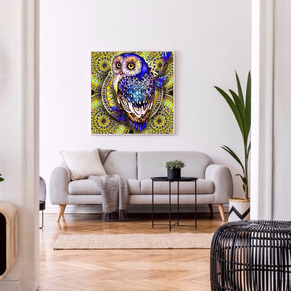 Diamond Painting - Full Square - Owl 2