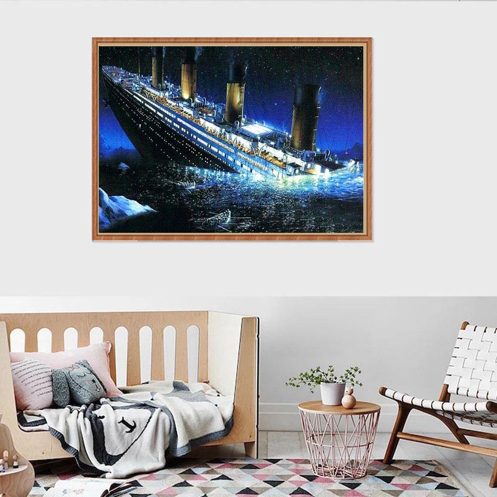 Diamond Painting - Full Round - Titanic B