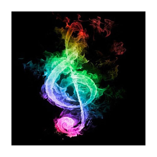 Diamond Painting - Full Round - Musical Note A