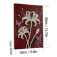 DIY Pearl Painting With Frame - Handmade Self-Adhesive Pearls - Lily Butterfly (30*40cm)