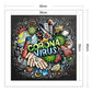 11ct Stamped Cross Stitch - Fight Coronavirus (40*40cm)
